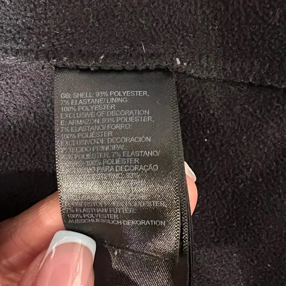 The North Face Astro Ridge Softshell Jacket Mens Large Black Full Zip *read